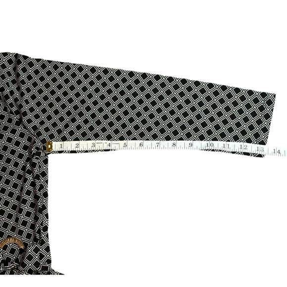 Michael Kors Faux Wrap V-Neck Woman’s Blouse Sz Small - Picture 9 of 11